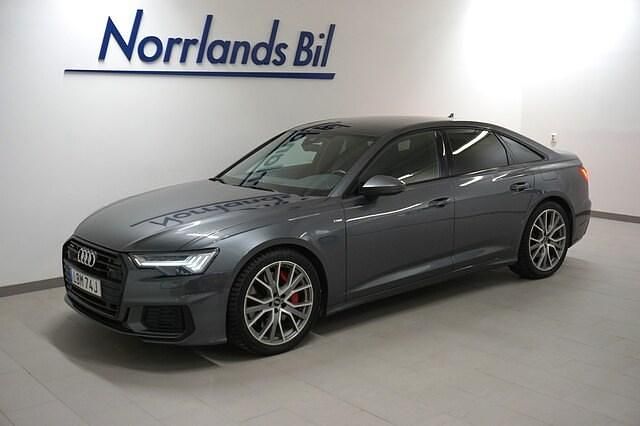 Begagnad Audi A6 S-Line 367 HK (269 kW) 2022 Daytonagrå pärleffekt Sedan