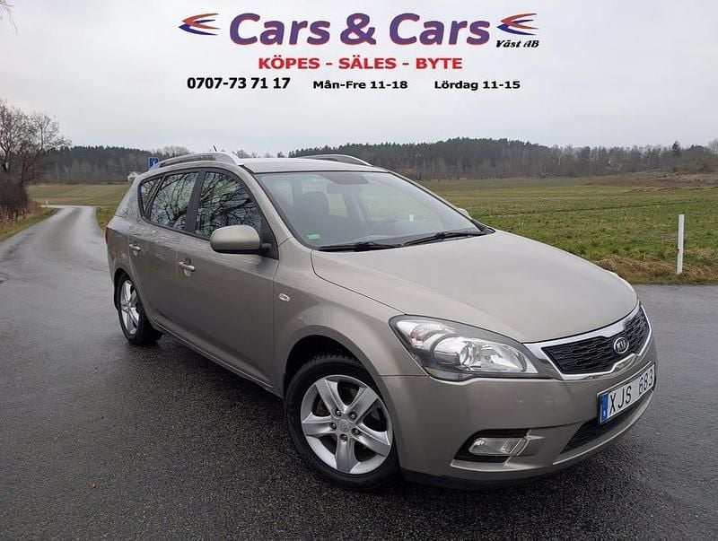 Silver Begagnad 2010 Kia Ceed Sportswagon Kombi | 49 900 kr (Bra pris) - Bild 1/4