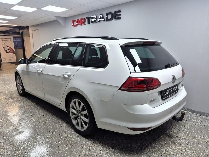 Begagnad VW Golf VII GT 150 HK (110 kW) 2014 Vit Kombi