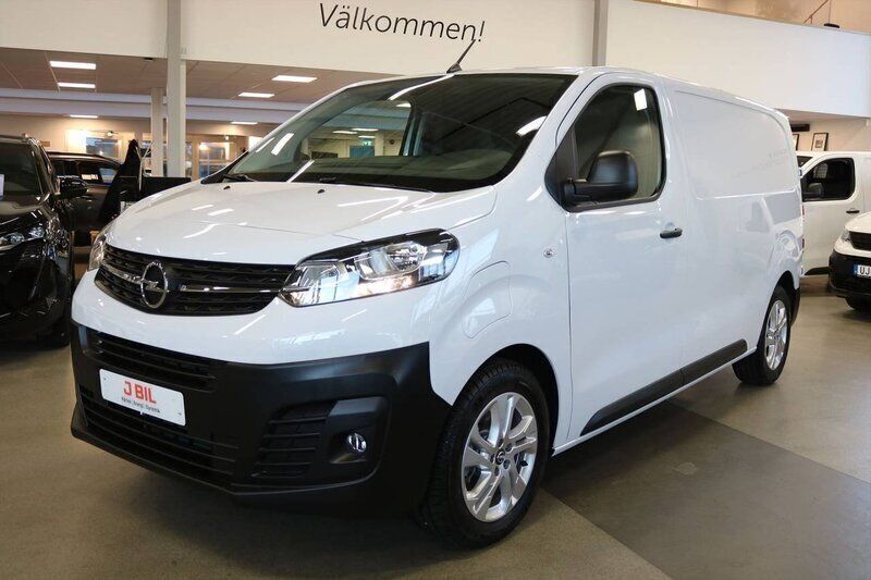 Vit Begagnad 2023 Opel Vivaro-e Combi Business Van | 418 625 kr (Bra pris) - Bild 1/3