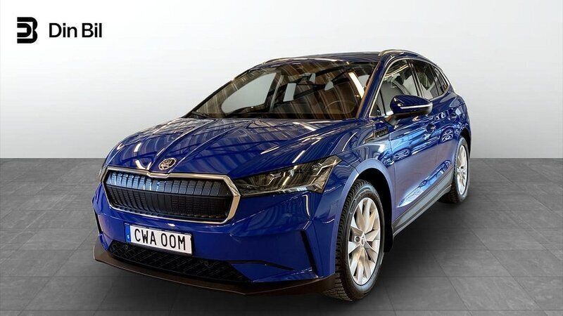 Blå Begagnad 2022 Skoda Enyaq iV SUV | 409 900 kr (Bra pris) - Bild 1/4