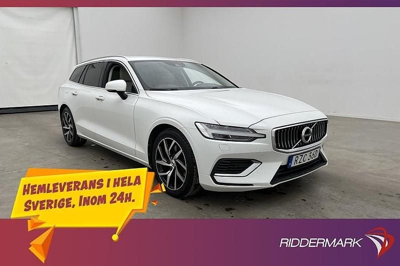 Vit Begagnad 2019 Volvo V60 Inscription Kombi | 279 800 kr (Bra pris) - Bild 1/3