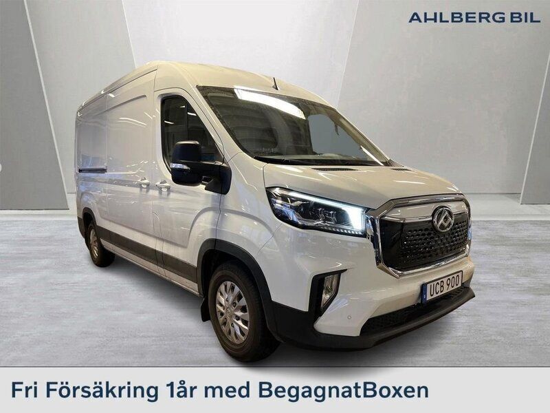 Vit Begagnad 2022 Maxus eDeliver 9 Van | 545 500 kr (Superpris) - Bild 1/4