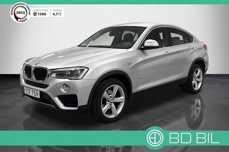 Silver Begagnad 2017 BMW X4 SUV | 269 900 kr (Superpris) - Bild 1/3