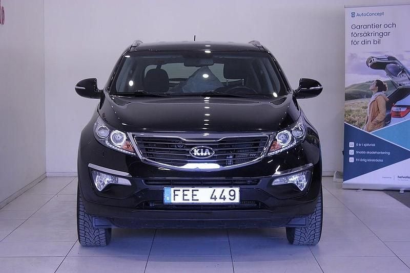 Begagnad Kia Sportage EX 116 HK (85 kW) 2013 Svart SUV