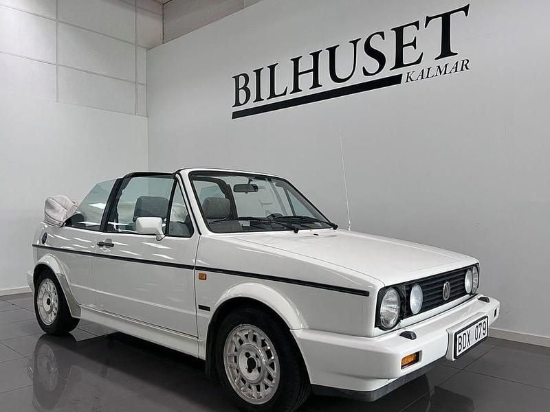 Vit Begagnad 1991 VW Golf III Cab | 149 900 kr - Bild 1/3