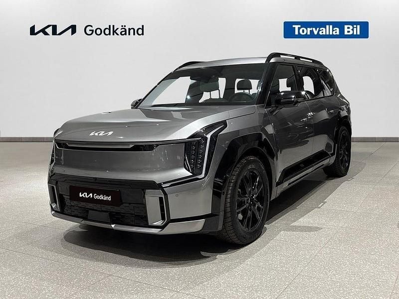 Grå Begagnad 2023 Kia EV9 GT-Line SUV | 739 900 kr (Bra pris) - Bild 1/4