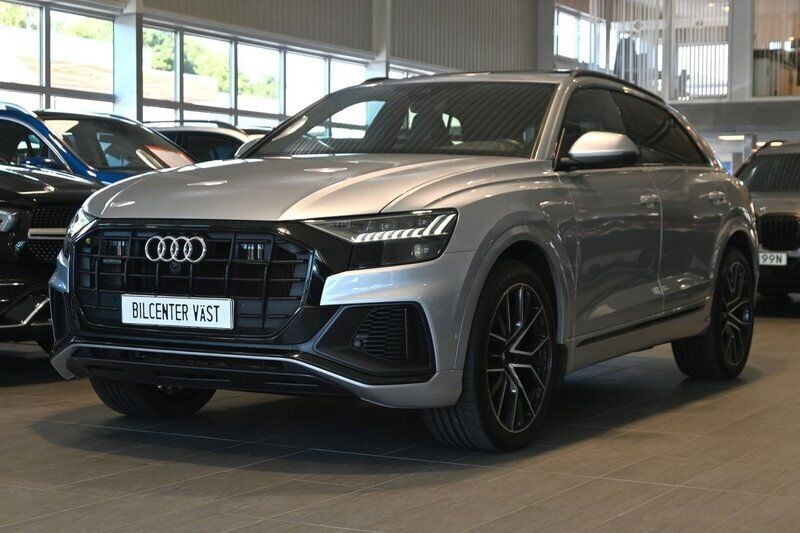 Silver Begagnad 2019 Audi Q8 S-Line SUV | 649 000 kr (Marknadspris) - Bild 1/2