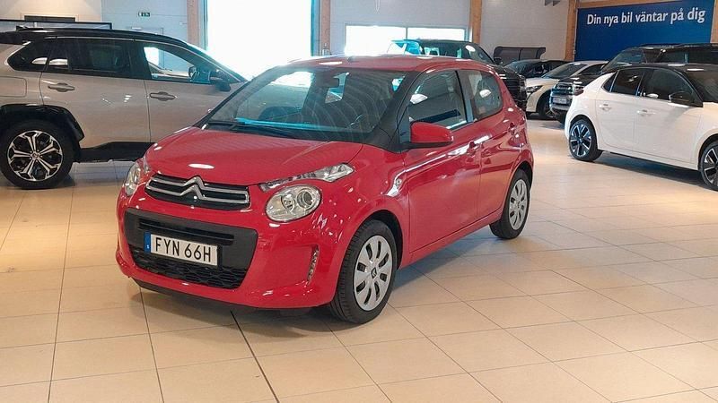 Röd Begagnad 2020 Citroën C1 Halvkombi | 84 900 kr (Bra pris) - Bild 1/4
