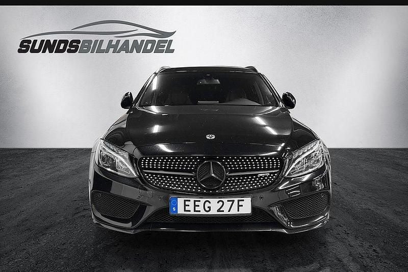 Begagnad Mercedes C43 AMG AMG 367 HK (269 kW) 2017 Svart Kombi