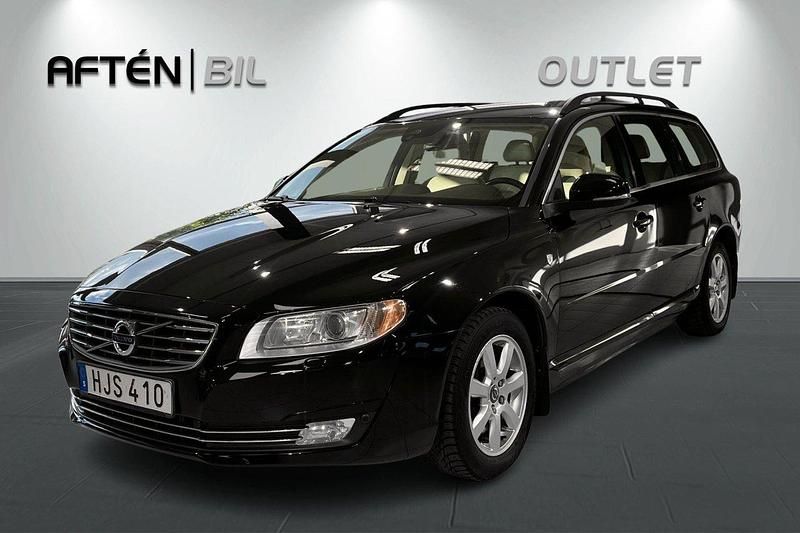 Svart Begagnad 2014 Volvo V70 Momentum Kombi | 159 800 kr (Lite dyr) - Bild 1/3
