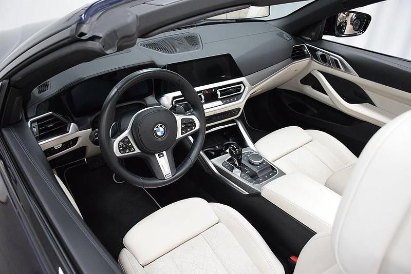 Begagnad BMW M440 M Sport 374 HK (275 kW) 2022 Tanzanite blå met. Sedan