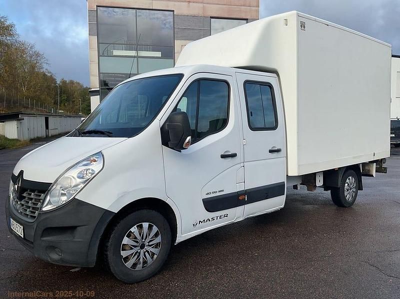 Vit Begagnad 2018 Renault Master Van | 129 600 kr - Bild 1/4