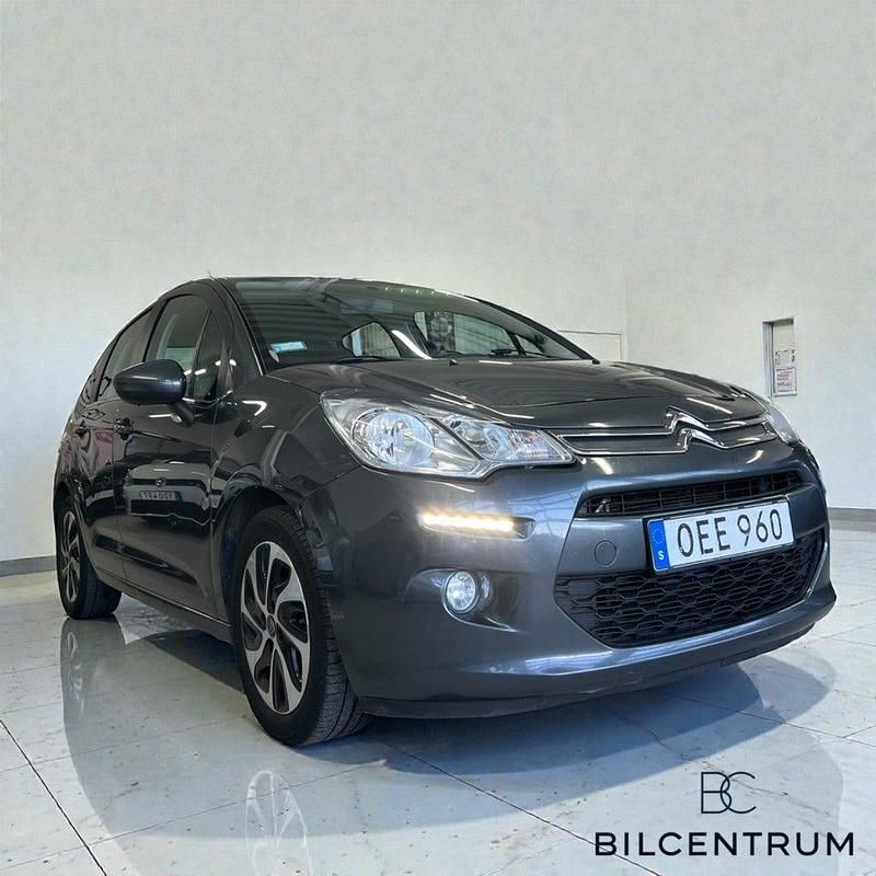 Begagnad Citroën C3 99 HK (72 kW) 2016 Grå