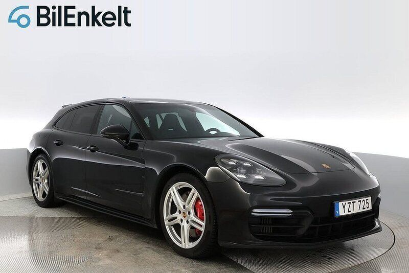 Svart Begagnad 2018 Porsche Panamera GTS Sport Turismo Sedan | 679 900 kr - Bild 1/4