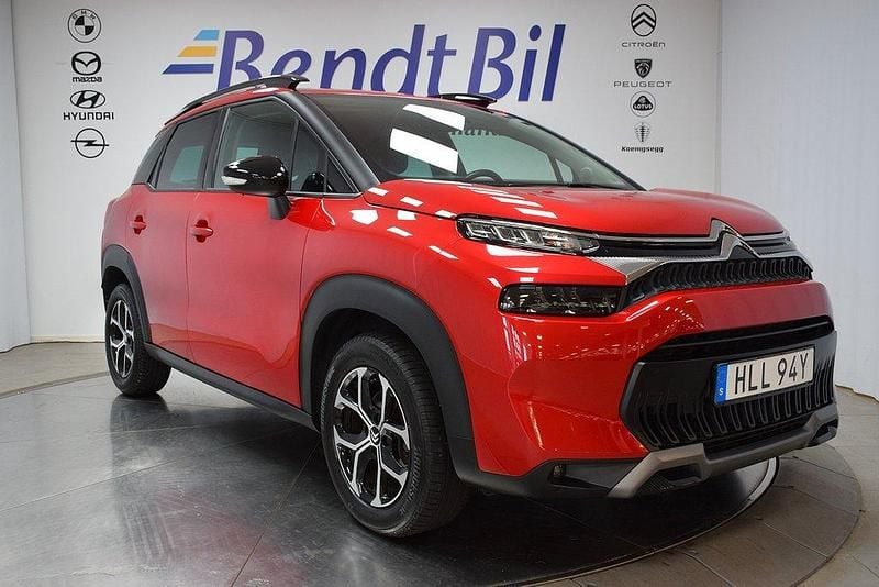 Röd Ny 2024 Citroën C3 Aircross PureTech SUV | 199 500 kr (Bra pris) - Bild 1/3