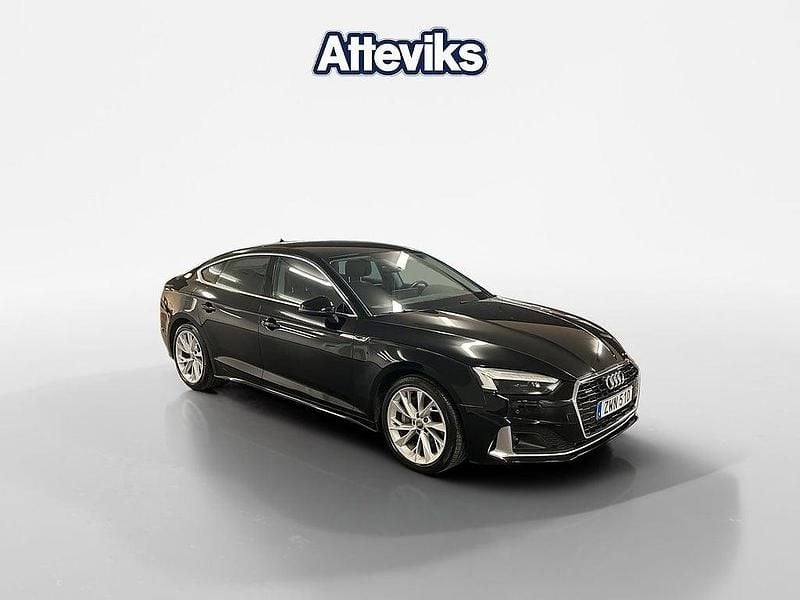 Svart Begagnad 2020 Audi A5 Sportback Proline Halvkombi | 298 900 kr (Bra pris) - Bild 1/4