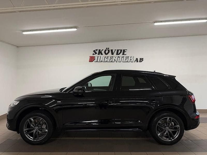 Svart Begagnad 2021 Audi Q5 S-Line SUV | 399 500 kr (Bra pris) - Bild 1/4