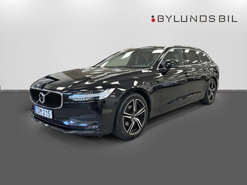 Svart Begagnad 2018 Volvo V90 Momentum Kombi | 209 000 kr (Marknadspris) - Bild 1/4