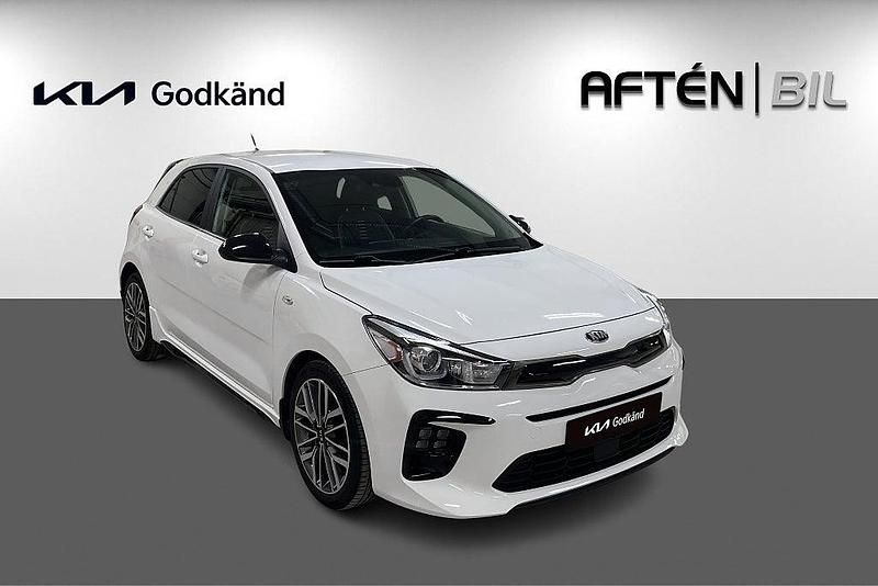 Begagnad Kia Rio GT-Line 163 HK (119 kW) 2019 Vit