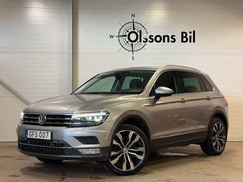 Silver Begagnad 2016 VW Tiguan SUV | 219 800 kr (Lite dyr) - Bild 1/4