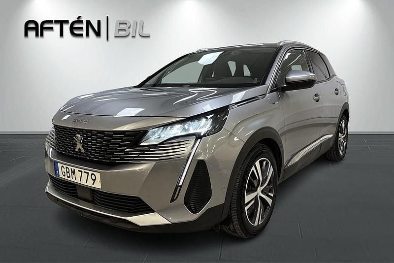 Grå Begagnad 2021 Peugeot 3008 Allure SUV | 219 800 kr (Bra pris) - Bild 1/3