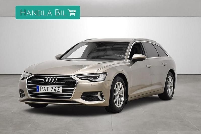 Ljusbrun Begagnad 2020 Audi A6 S-Line Kombi | 319 900 kr (Lite dyr) - Bild 1/4