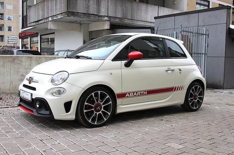 Begagnad Abarth 595 Turismo 165 HK (121 kW) 2016 Bianco gara vit Sportkupé