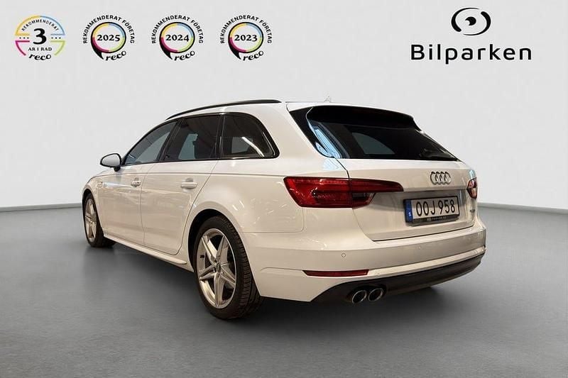 Begagnad Audi A4 S-Line 190 HK (139 kW) 2016 Vit Kombi