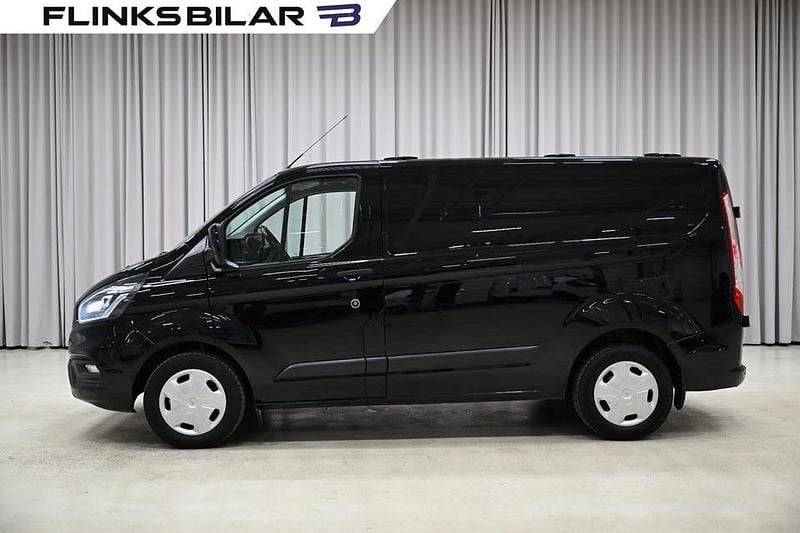 Svart Begagnad 2019 Ford Transit Custom Pickup | 178 750 kr (Marknadspris) - Bild 1/4