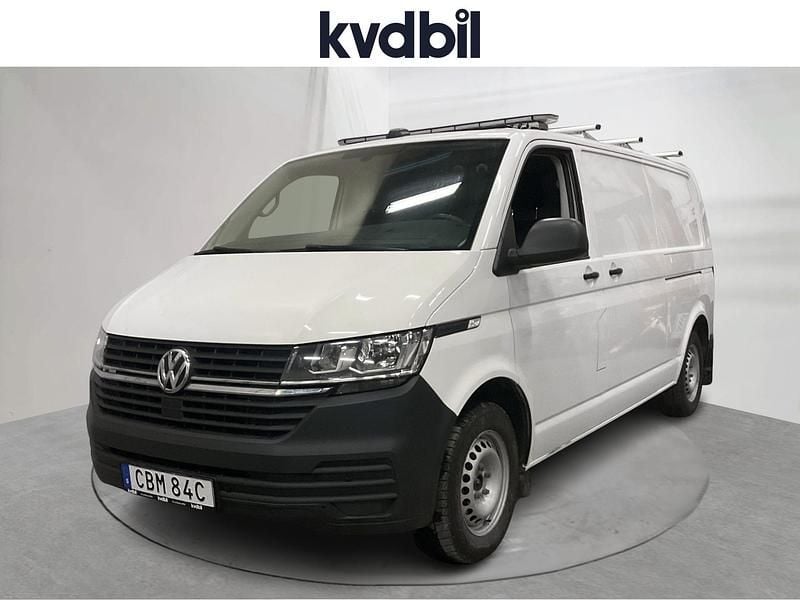 Vit Begagnad 2020 VW Transporter Van | 249 000 kr (Superpris) - Bild 1/3