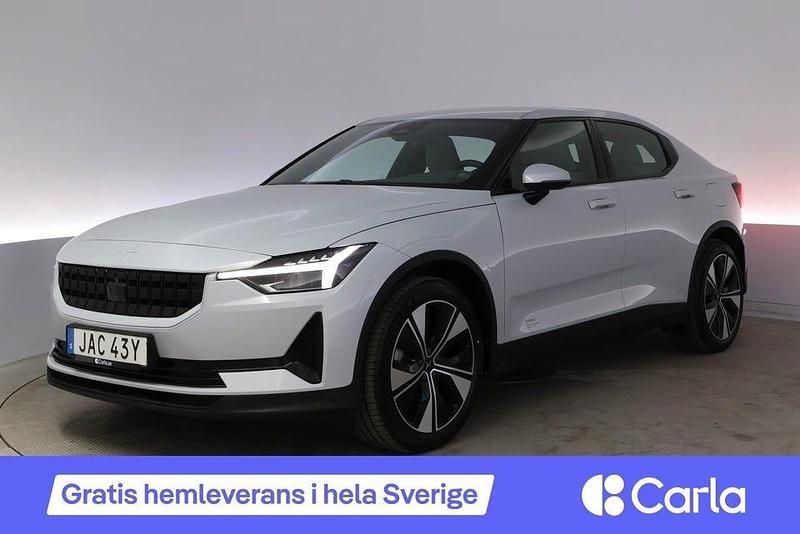 Silver Begagnad 2022 Polestar 2 Standard Range Single Motor Halvkombi | 289 990 kr (Marknadspris) - Bild 1/4