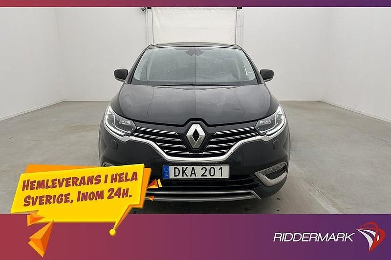 Begagnad Renault Espace Zen 131 HK (96 kW) 2015 Svart Minibuss