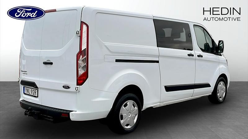Begagnad Ford Transit Custom 129 HK (94 kW) 2019 Frozen white Van