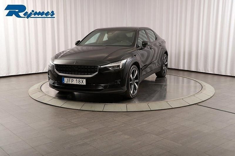 Svart Begagnad 2021 Polestar 2 Pilot Sedan | 329 800 kr (Bra pris) - Bild 1/4