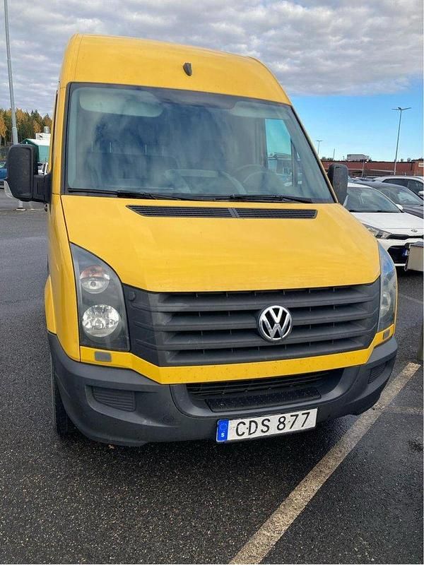 Gul Begagnad 2015 VW Crafter Van | 129 000 kr (Superpris) - Bild 1/4