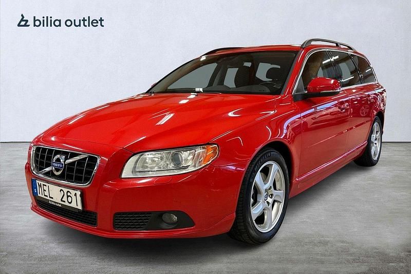 Röd Begagnad 2011 Volvo V70 Momentum Kombi | 79 800 kr (Marknadspris) - Bild 1/3