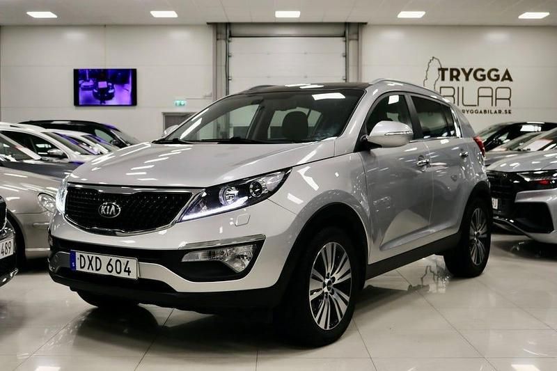 Grå Begagnad 2014 Kia Sportage SUV | 119 000 kr (Marknadspris) - Bild 1/4