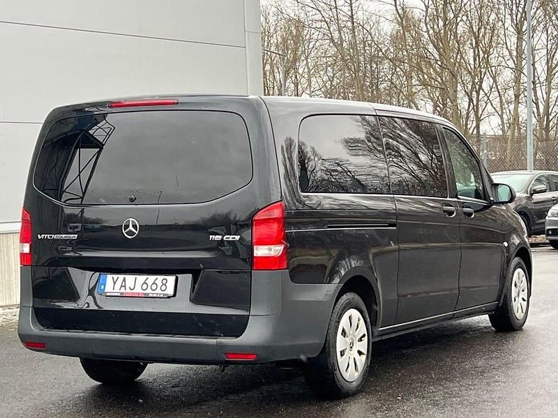 Begagnad Mercedes Vito 163 HK (119 kW) 2018 Svart Van