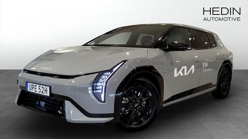 Grå Ny 2025 Kia EV4 GT-Line Halvkombi | 519 900 kr (Superpris) - Bild 1/4