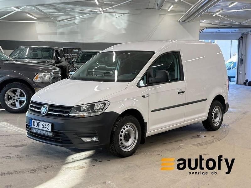 Begagnad VW Caddy 102 HK (75 kW) 2020 Vit Minibuss