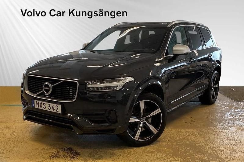 Begagnad Volvo XC90 R-Design 412 HK (303 kW) 2017 Grå SUV