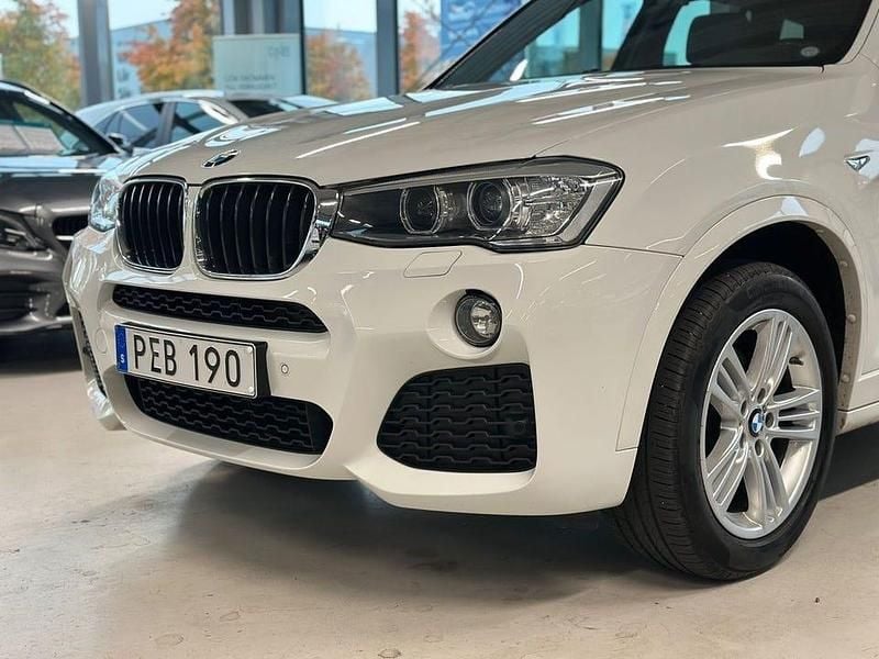 Begagnad BMW X3 M Sport 190 HK (139 kW) 2016 Vit SUV