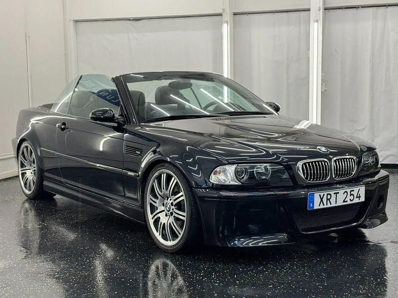 Begagnad BMW M3 343 HK (252 kW) 2001 Svart Cab