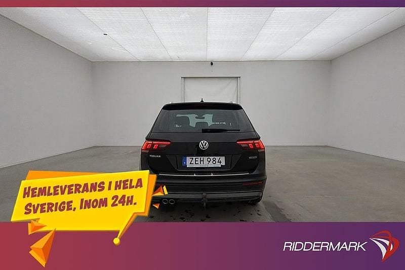 Begagnad VW Tiguan 150 HK (110 kW) 2018 Svart SUV