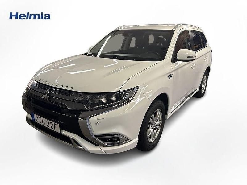 Vit Begagnad 2020 Mitsubishi Outlander SUV | 225 000 kr - Bild 1/4