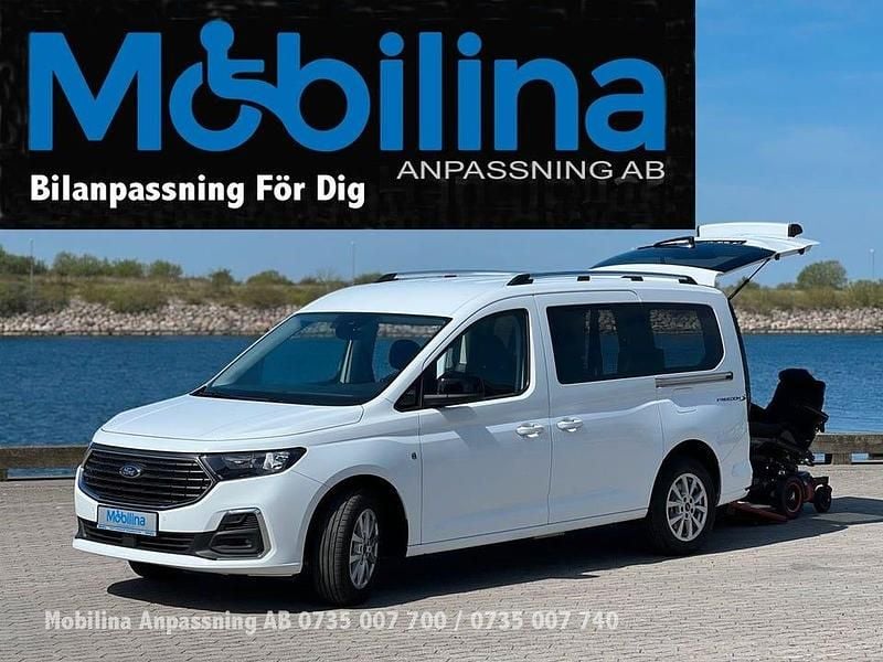 Frozen white Ny 2025 Ford Tourneo Kombi | 639 000 kr (Dyr) - Bild 1/4