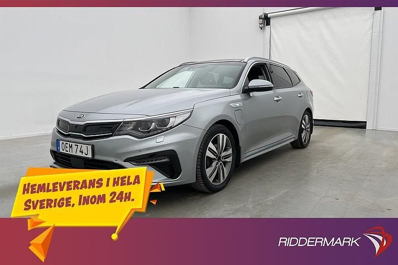 Begagnad Kia Optima Hybrid Sport 2019 Grå Sedan