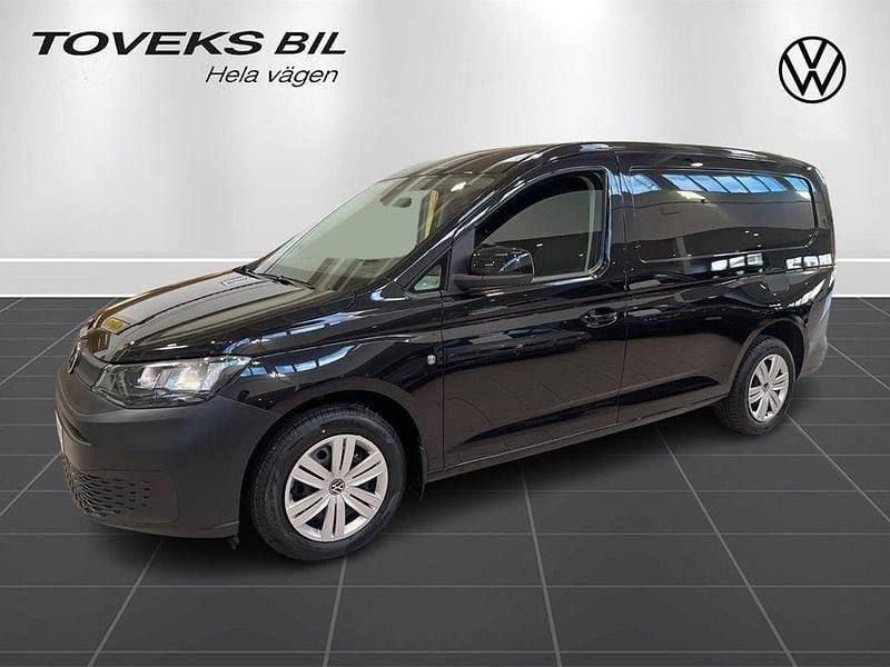 Svart (deep black pärleffekt) Begagnad 2022 VW Caddy Maxi Minibuss | 269 000 kr (Bra pris) - Bild 1/4