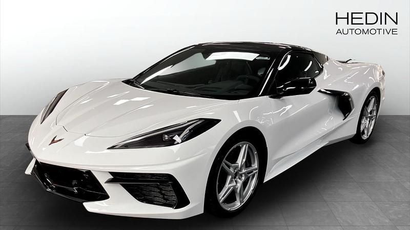 Vit (white) Ny 2024 Chevrolet Corvette Cab | 1 483 500 kr (Dyr) - Bild 1/4